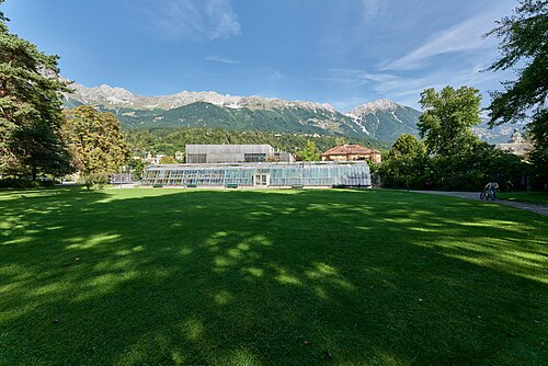 Palmenhaus du Hofgarten d'Innsbruck, Innsbruck, Tyrol