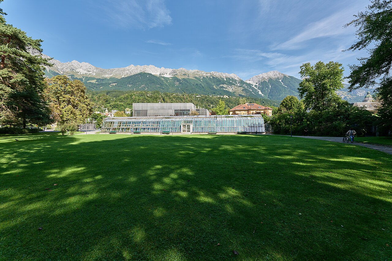 Palmenhaus du Hofgarten d'Innsbruck, Innsbruck, Tyrol