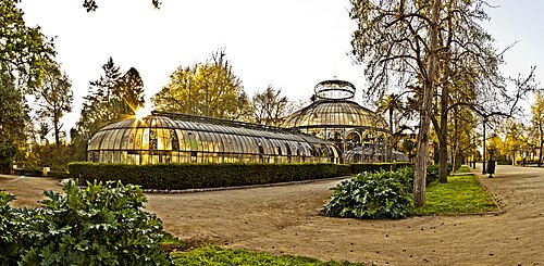 Gewächshaus der Quinta Normal, Santiago, Metropolregion Santiago