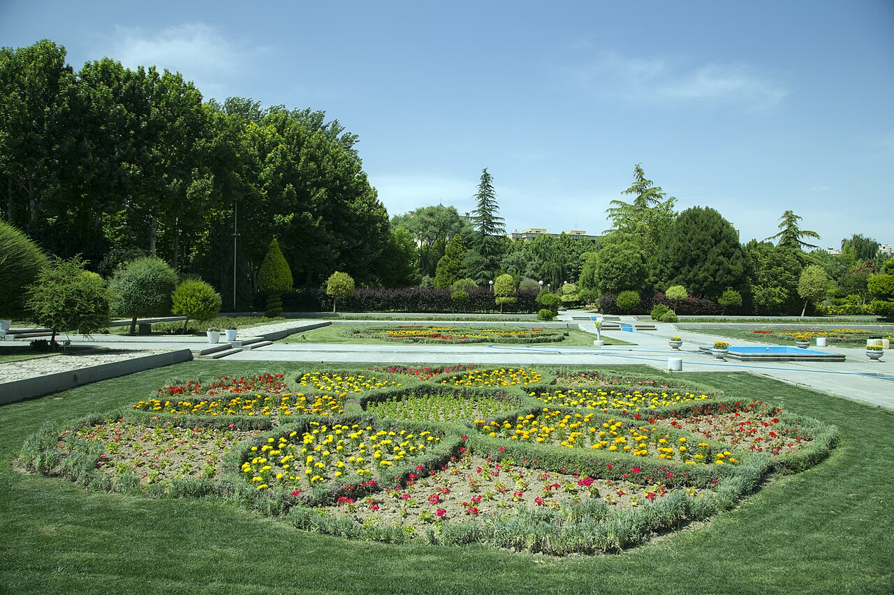 Serre tropicale du jardin des Fleurs (Bagh-e Golha), Ispahan, province d'Ispahan