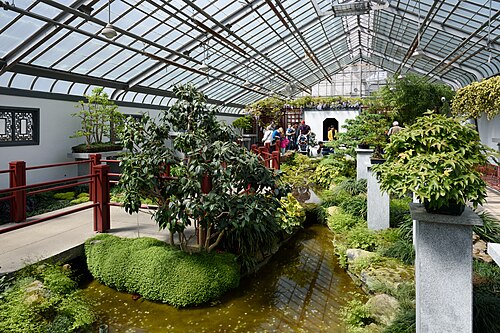 Schaugewächshäuser des Botanischen Gartens Montreal, Montreal, Québec