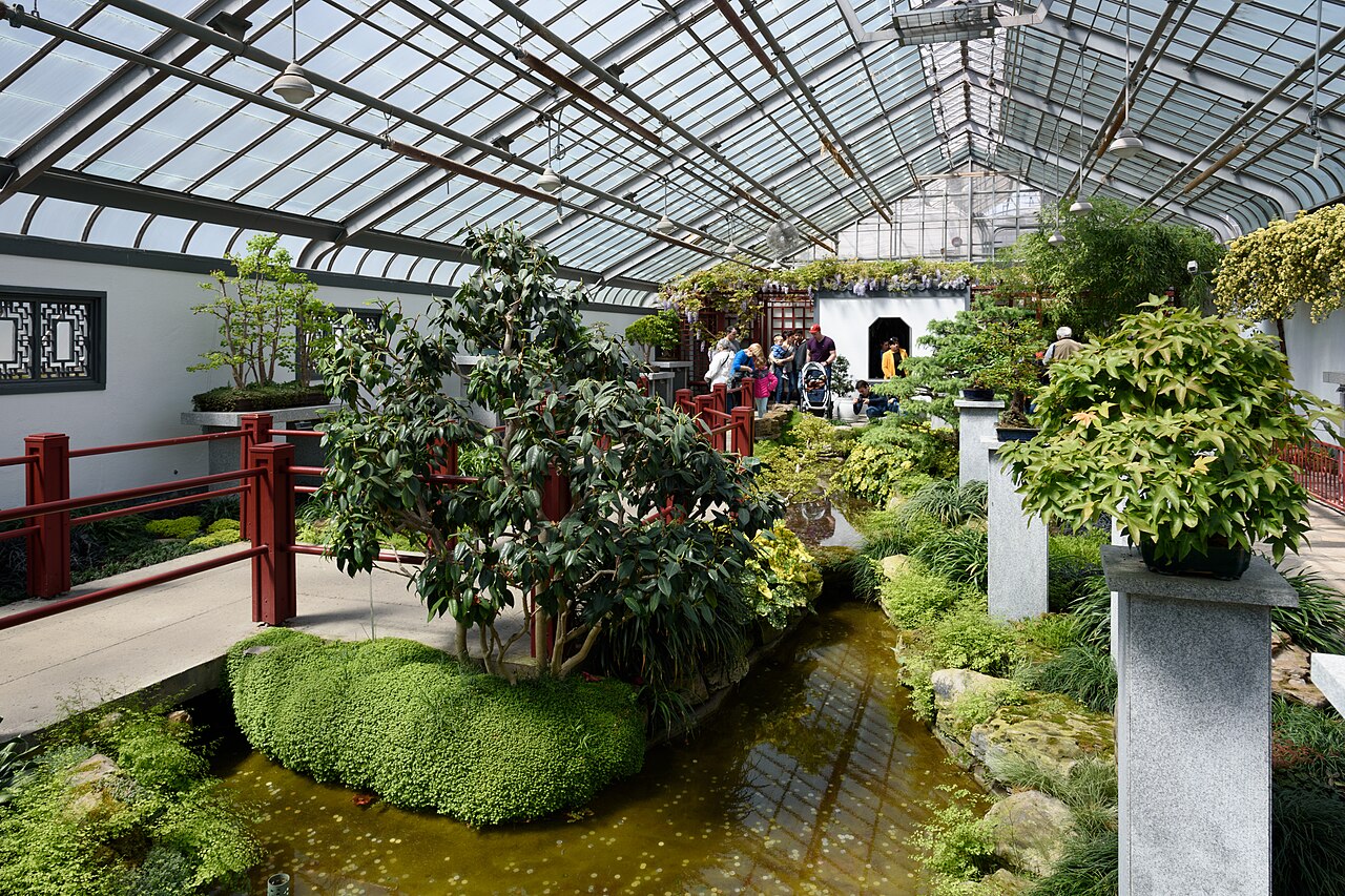 Schaugewächshäuser des Botanischen Gartens Montreal, Montreal, Québec