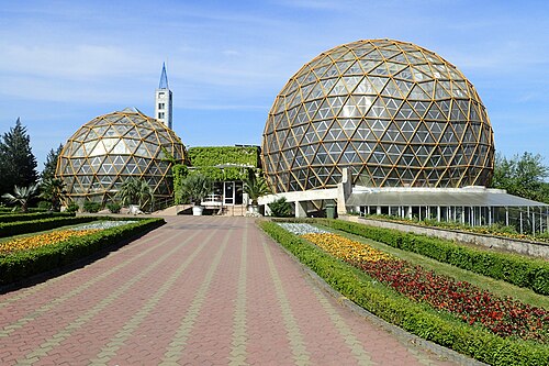 Gewächshäuser des Botanischen Gartens „Vasile Fati“, Jibou (Palmar und Acvariu), Jibou