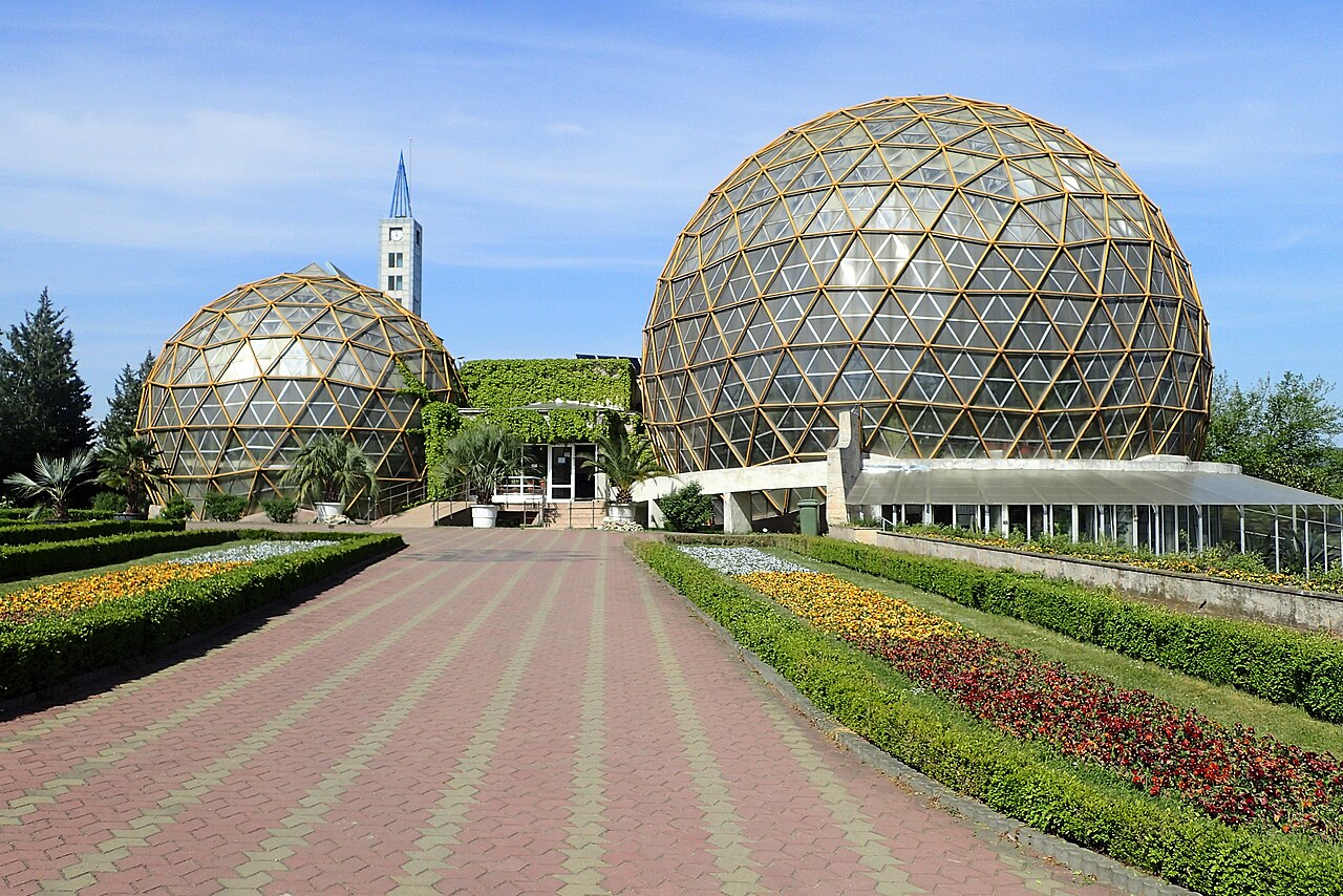 Gewächshäuser des Botanischen Gartens „Vasile Fati“, Jibou (Palmar und Acvariu), Jibou, Kreis Sălaj