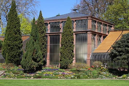 カールスルーエ植物園の展示温室群（Schaugewächshäuser）, バーデン＝ヴュルテンベルク州カールスルーエ