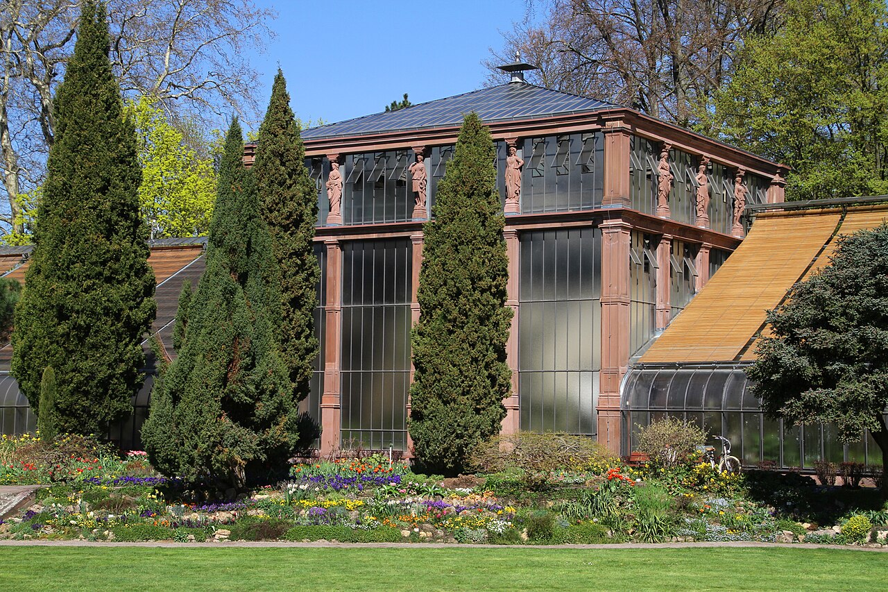 Schaugewächshäuser des Botanischen Gartens Karlsruhe, Karlsruhe, Baden-Württemberg