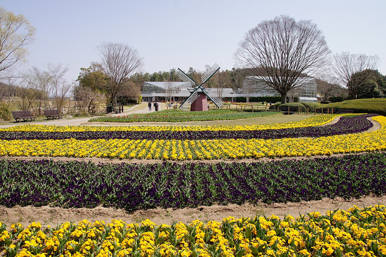Large Greenhouse, Hyogo Prefectural Flower Center (兵庫県立フラワーセンター 大温室), Kasai, Hyōgo Prefecture