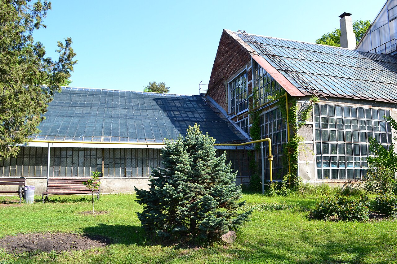 カラジン大学植物園のオランジェリー群（Харківський ботанічний сад）, ハルキウ（ハルキウ州）