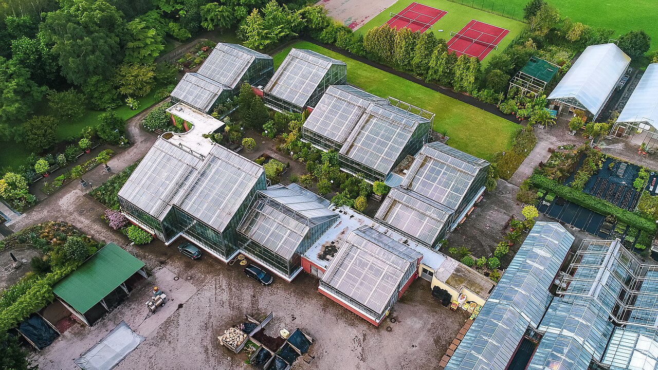 Schaugewächshäuser des Botanischen Gartens der Universität Kiel, Kiel, Schleswig-Holstein