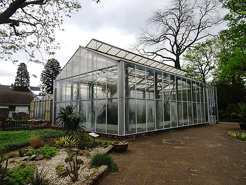 クレーフェルト植物園の展示温室（Schaugewächshaus）, クレーフェルト（オップム）、ノルトライン＝ヴェストファーレン州