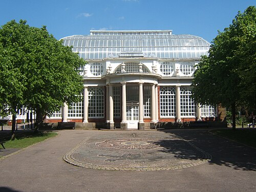 Palm House de Williamson Park (Butterfly House), Lancaster, Lancashire