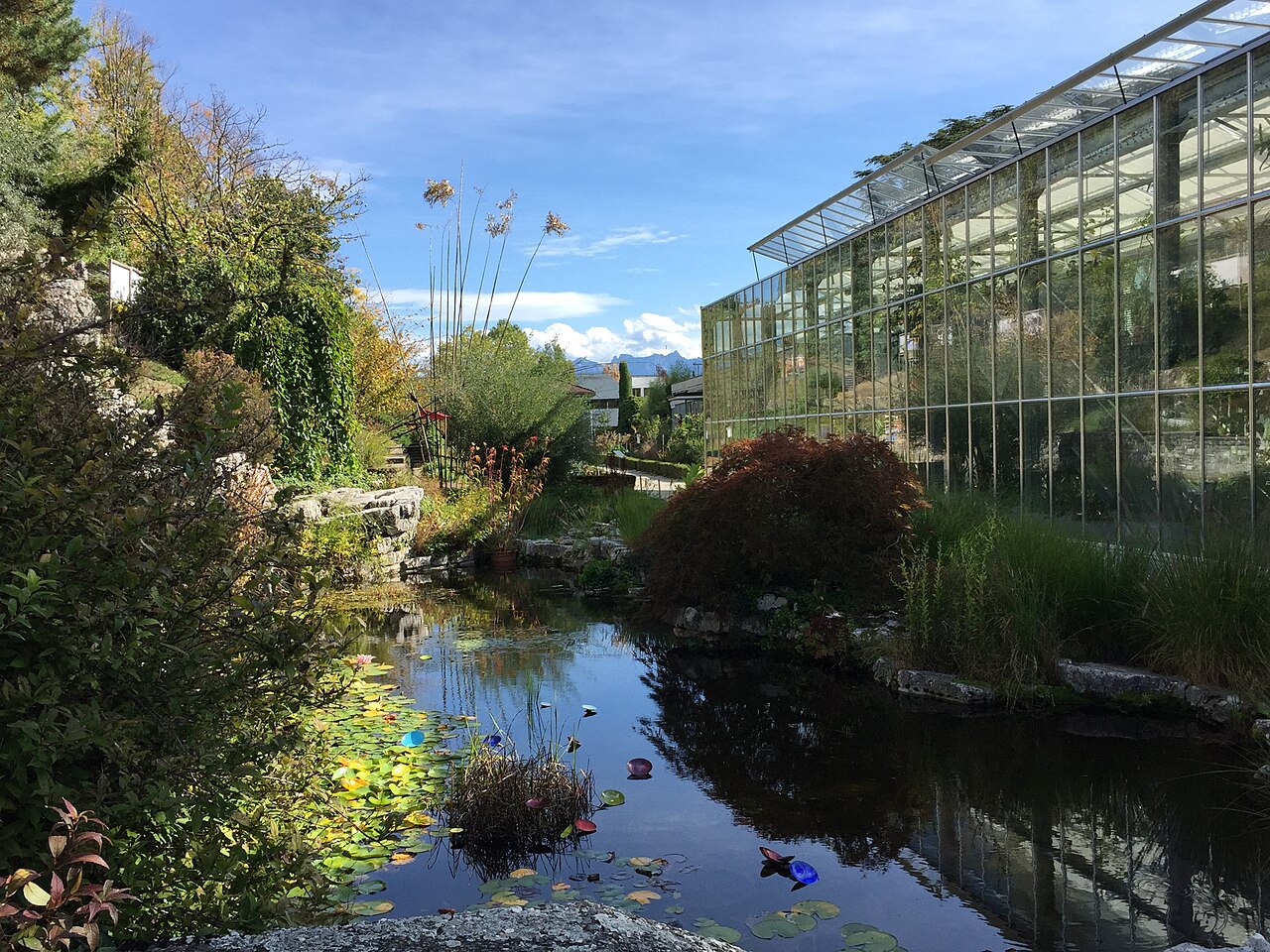 Serre tropicale du Jardin botanique cantonal de Lausanne, Lausanne, canton de Vaud