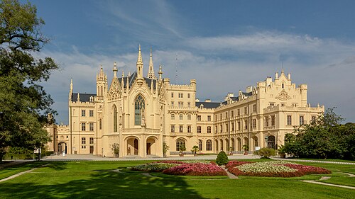 Serre du château de Lednice (zámecký skleník), Lednice, Moravie-du-Sud