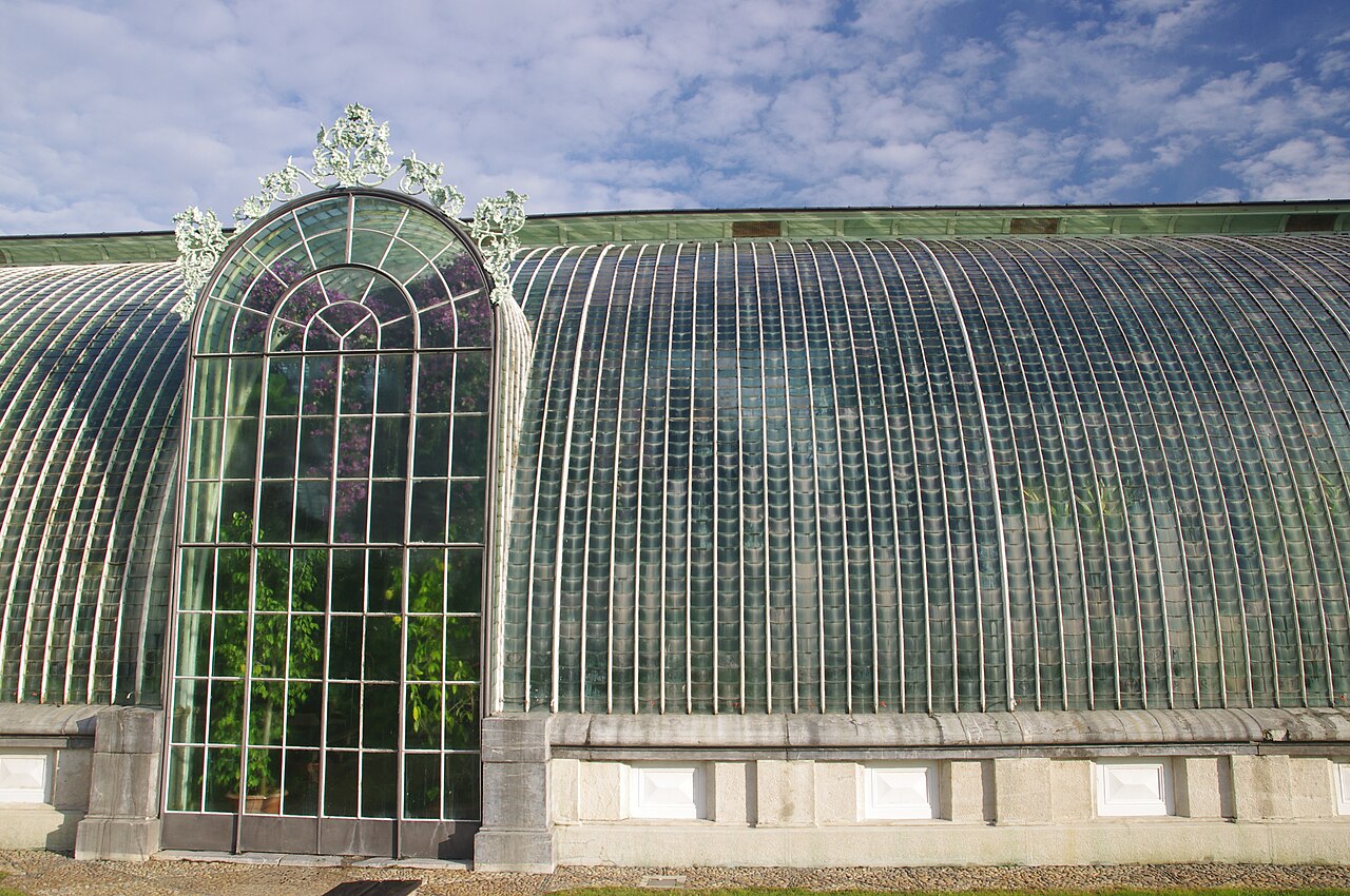 Gewächshaus von Schloss Lednice (zámecký skleník), Lednice, Südmähren