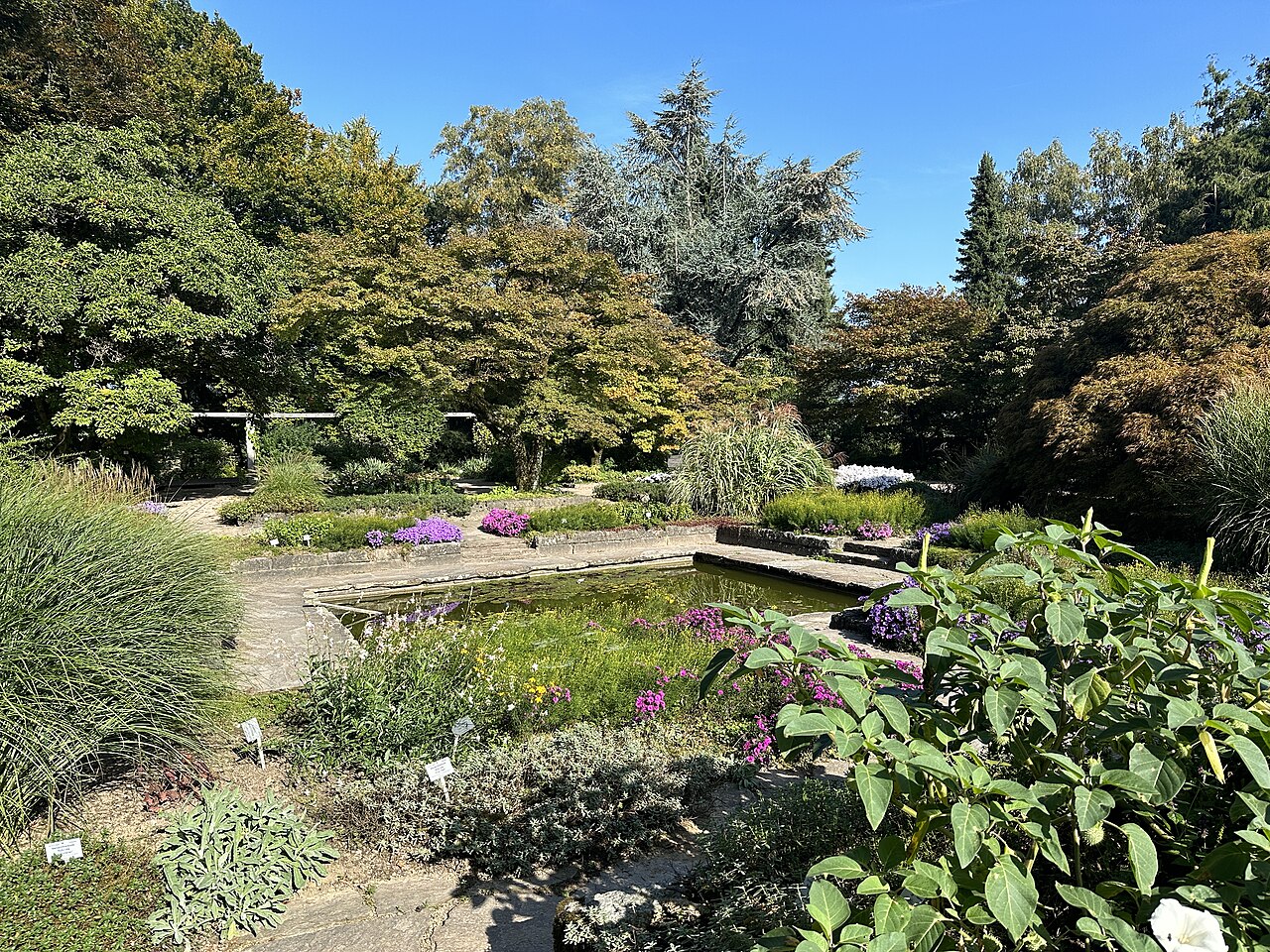Serres du jardin botanique de Linz (Botanischer Garten der Stadt Linz), Linz, Haute-Autriche