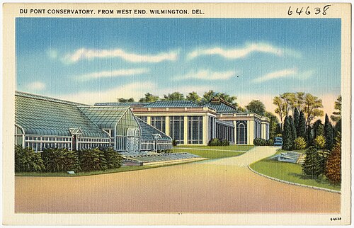 West Conservatory de Longwood Gardens, Kennett Square, Pennsylvanie
