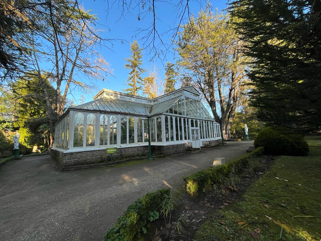 Pflanzenschauhaus, Parque Isidora Cousiño (Lota Park), Lota, Region Biobío