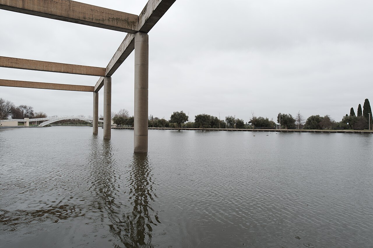 Estufa Fría (Kaltgewächshaus) im Parque Juan Carlos I, Madrid, Autonome Gemeinschaft Madrid