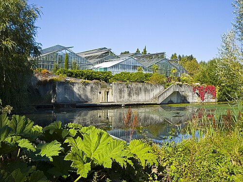 マールブルク植物園の展示温室群（ラーンベルゲ）, ヘッセン州マールブルク