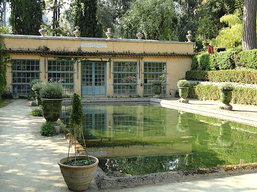 Warmhaus (serre chaude) des Gartens Serre de la Madone, Menton, Provence-Alpes-Côte d'Azur