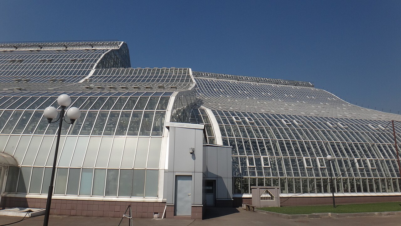 ツィーツィン主植物園のフォンドヴァヤ・オランジェリー（コレクション用オランジェリー）, モスクワ