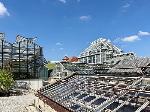 ミュンヘン・ニンフェンブルク植物園の温室群（Gewächshäuser）, バイエルン州ミュンヘン