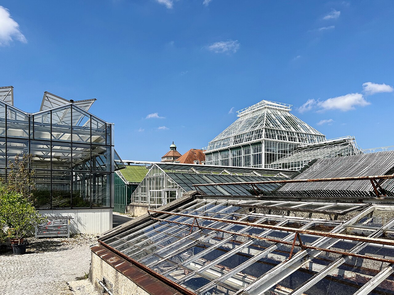 ミュンヘン・ニンフェンブルク植物園の温室群（Gewächshäuser）, バイエルン州ミュンヘン