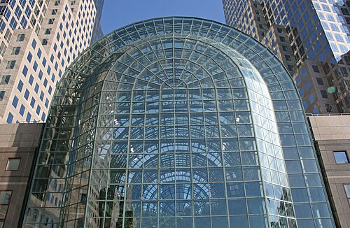 Winter Garden Atrium (Brookfield Place), Battery Park City, Manhattan, New York