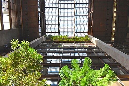 Atriumgarten, Ford Foundation Center for Social Justice, Turtle Bay, Manhattan, New York