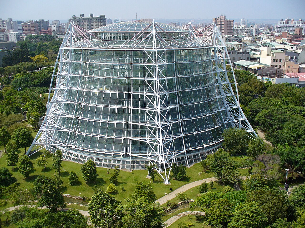 Tropisches Regenwaldgewächshaus, Nationales Museum für Naturwissenschaften, Taichung