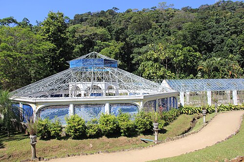 Orchideenhaus, Botanischer Garten von Rio de Janeiro, Rio de Janeiro