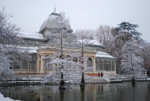 Palacio de Cristal, Parc du Retiro, Madrid