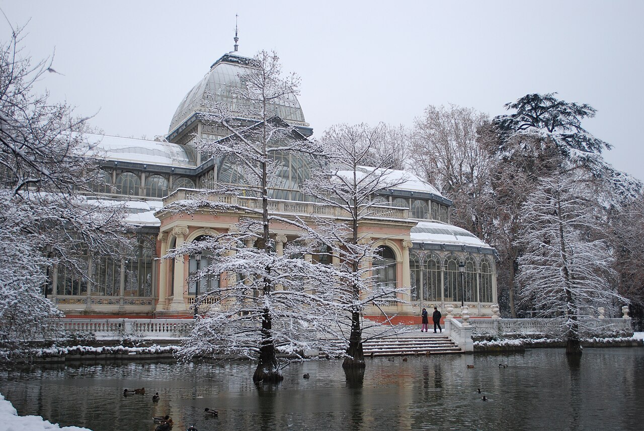Palacio de Cristal, Parc du Retiro, Madrid