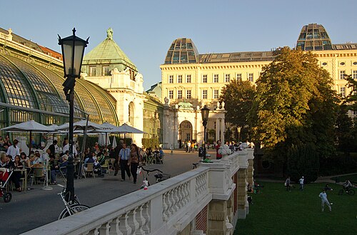 Palmenhaus du Burggarten, Vienne