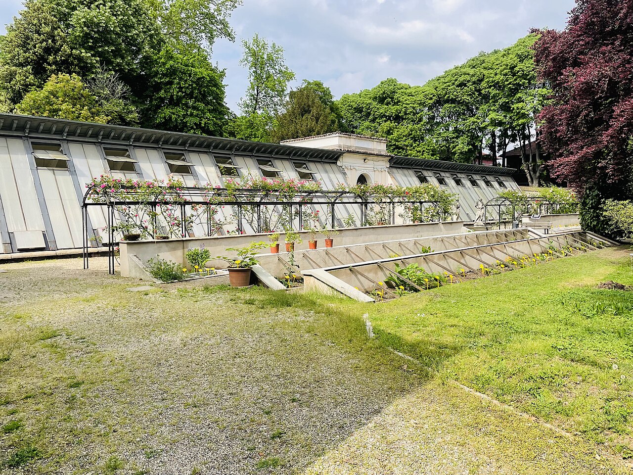Scopoli-Gewächshäuser, Botanischer Garten Pavia (Serre Scopoliane), Pavia, Lombardei