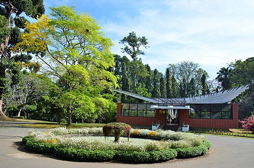 Orchid House und Pflanzenhäuser, Royal Botanic Gardens, Peradeniya, Peradeniya, Distrikt Kandy, Zentralprovinz