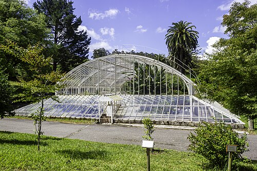Gewächshaus des Pazo de Lourizán (Invernadoiro de Lourizán), Pontevedra