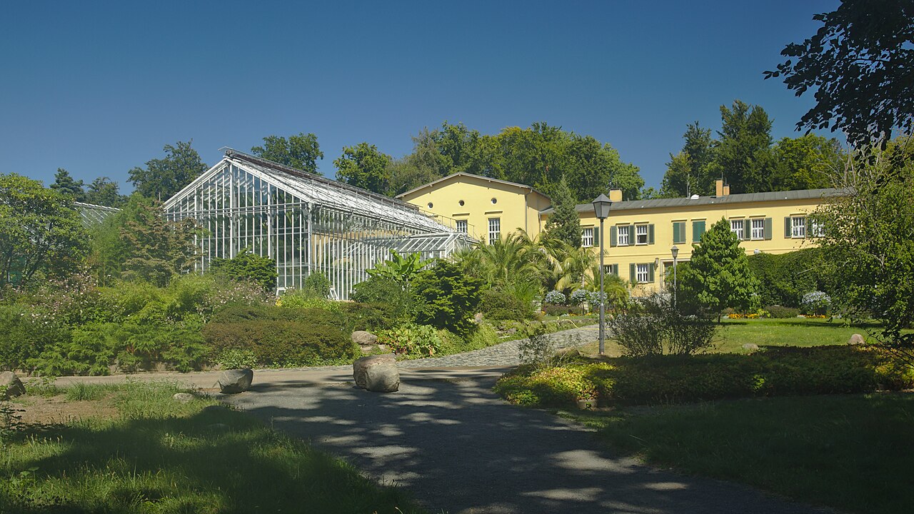 ポツダム大学植物園の温室群(パルメンハウスとヴィクトリアハウス), ブランデンブルク州ポツダム