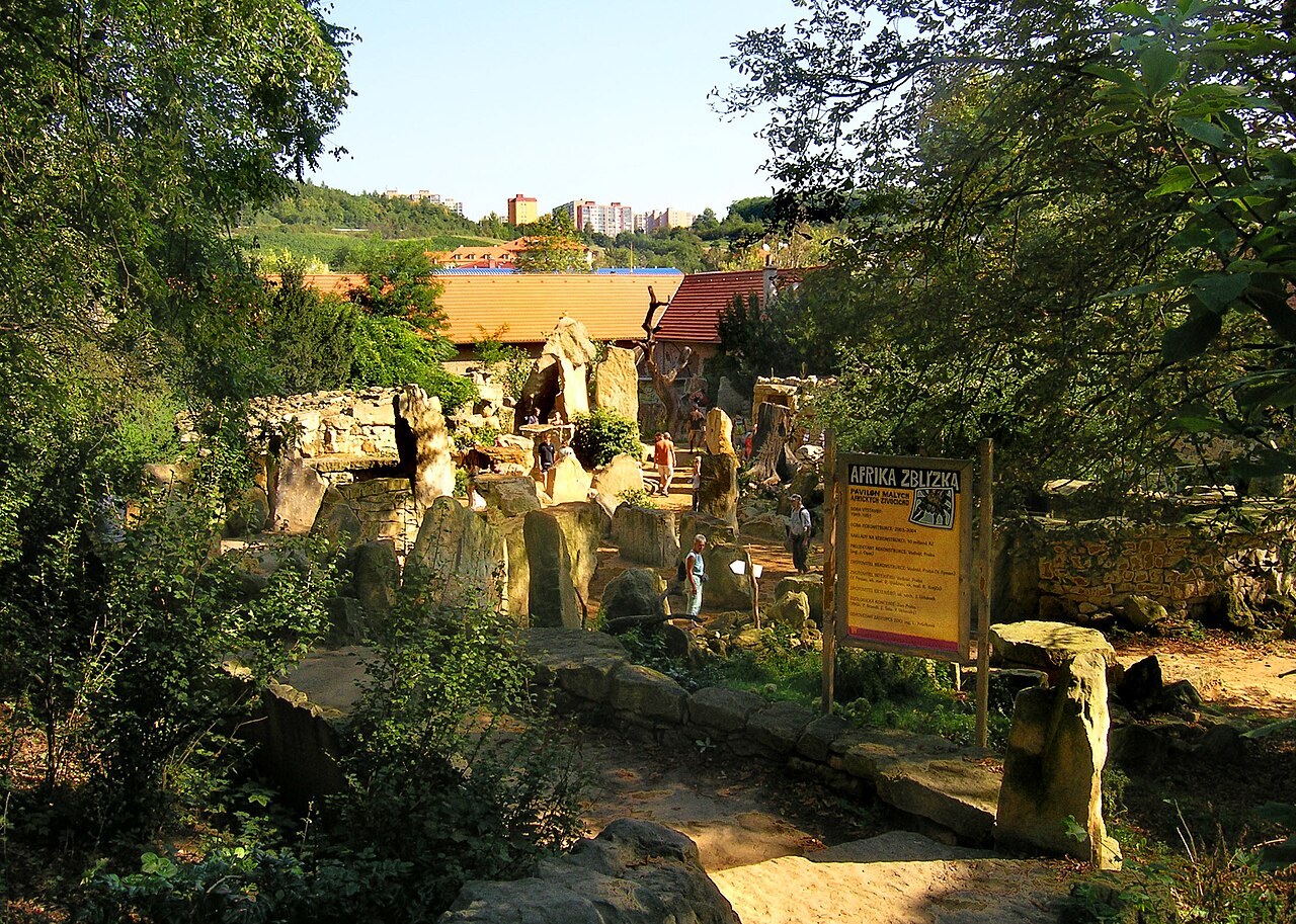 Pavillon Indonéská džungle (Jungle indonésienne) du zoo de Prague, Prague, Troja