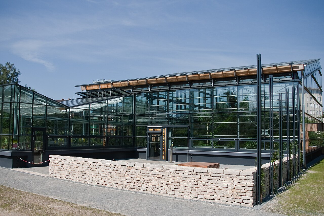 Loki-Schmidt-Gewächshäuser, Botanischer Garten der Universität Rostock, Rostock, Mecklenburg-Vorpommern