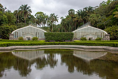 Gewächshäuser Dr. Frederico Carlos Hoehne (Botanischer Garten von São Paulo), São Paulo, Bundesstaat São Paulo