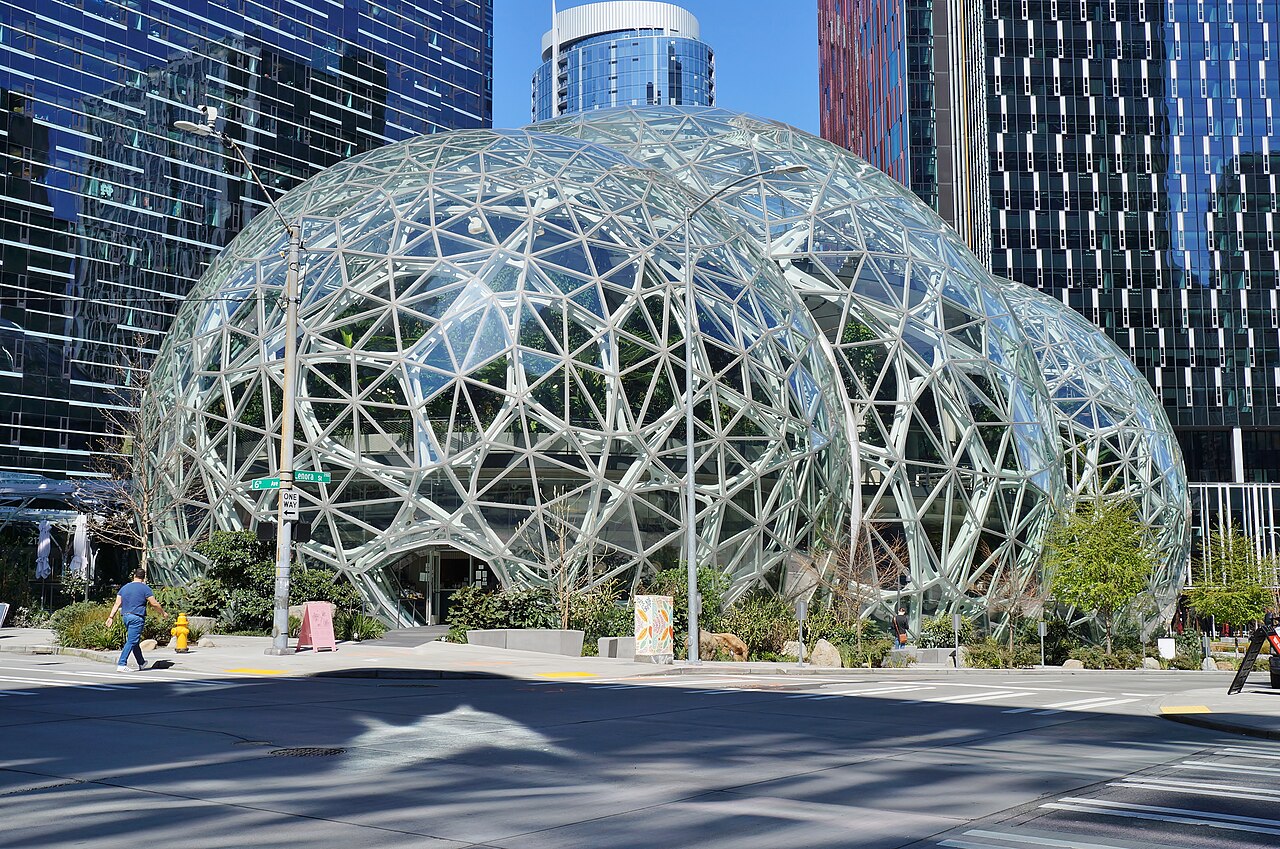 The Spheres (Amazon Spheres), Seattle, Washington