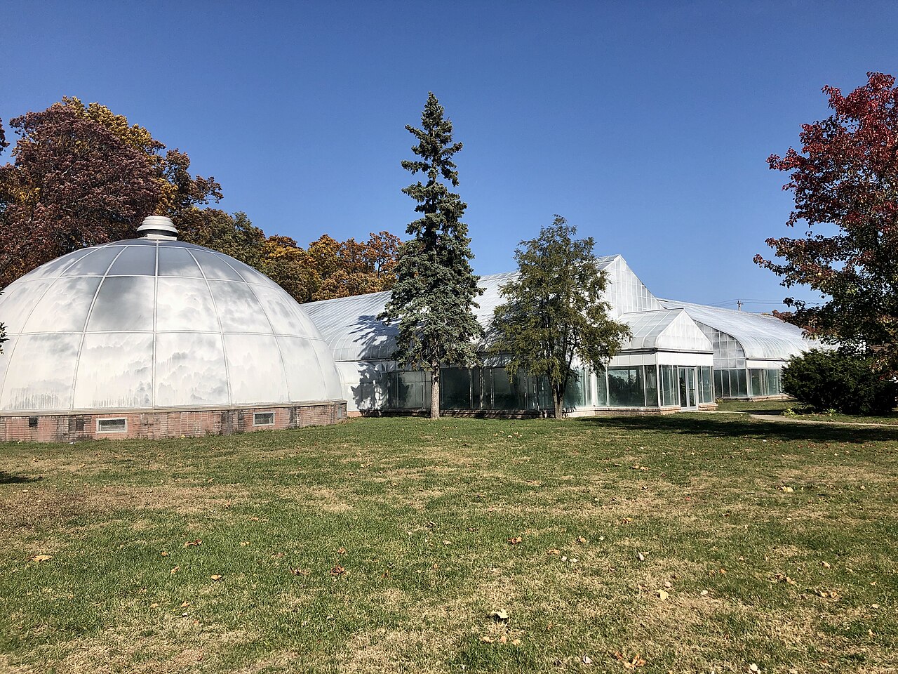 Potawatomi Conservatories (serres Ella Morris et Muessel-Ellison, Desert Dome), South Bend, Indiana