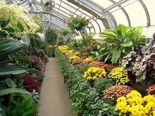 Gaiser Conservatory (Manito Park), Spokane, Washington