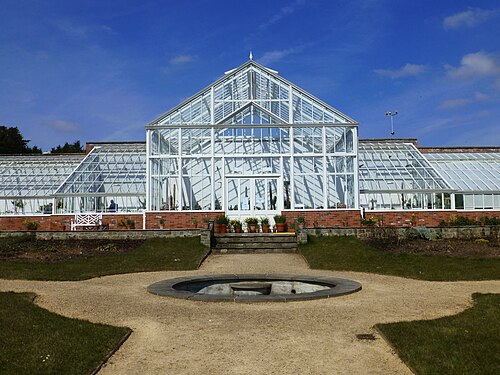 Gewächshaus, Dyffryn Gardens, St Nicholas, Vale of Glamorgan, Wales