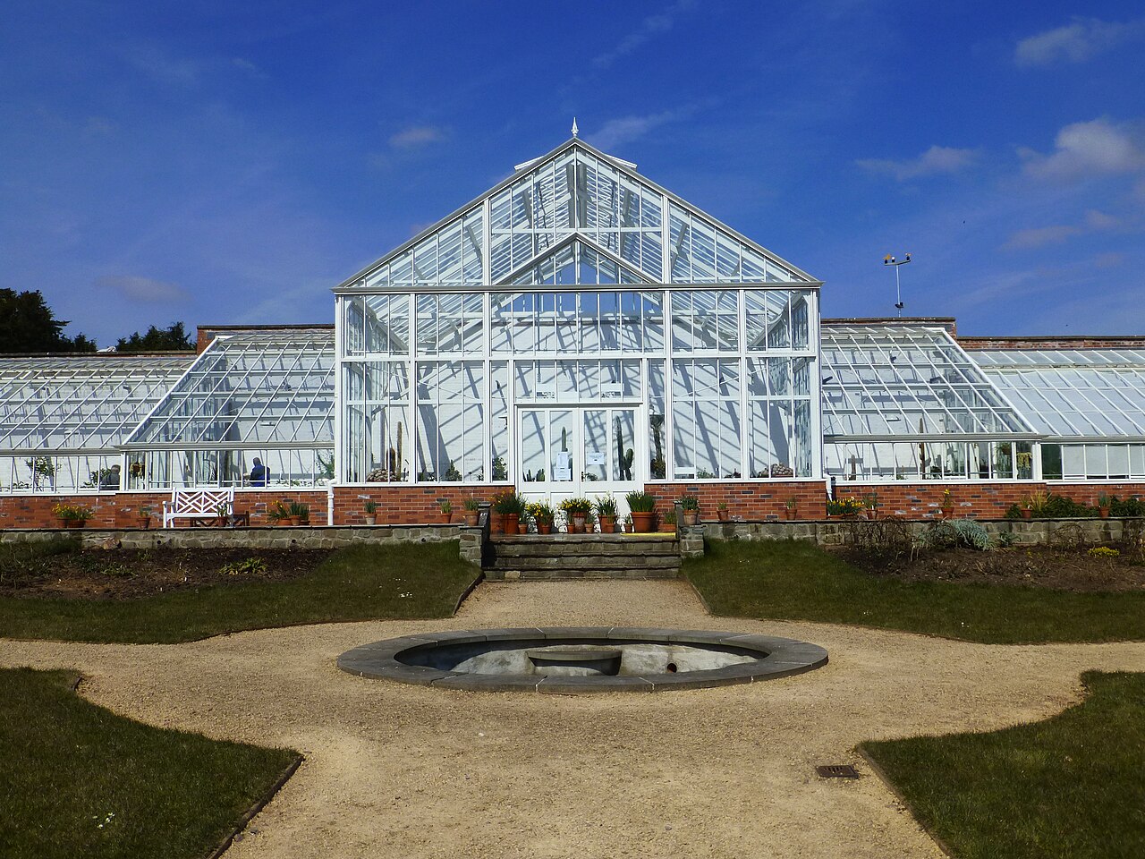 Gewächshaus, Dyffryn Gardens, St Nicholas, Vale of Glamorgan, Wales