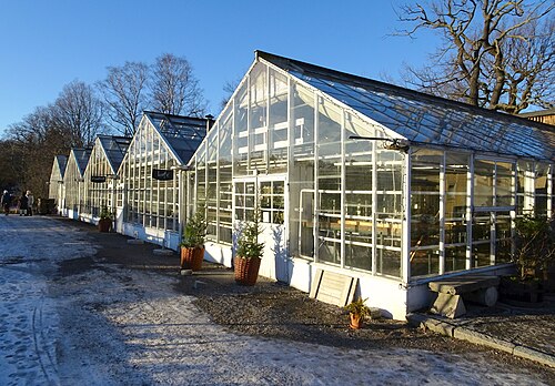 Gewächshäuser von Rosendals Trädgård (Växthusen), Djurgården