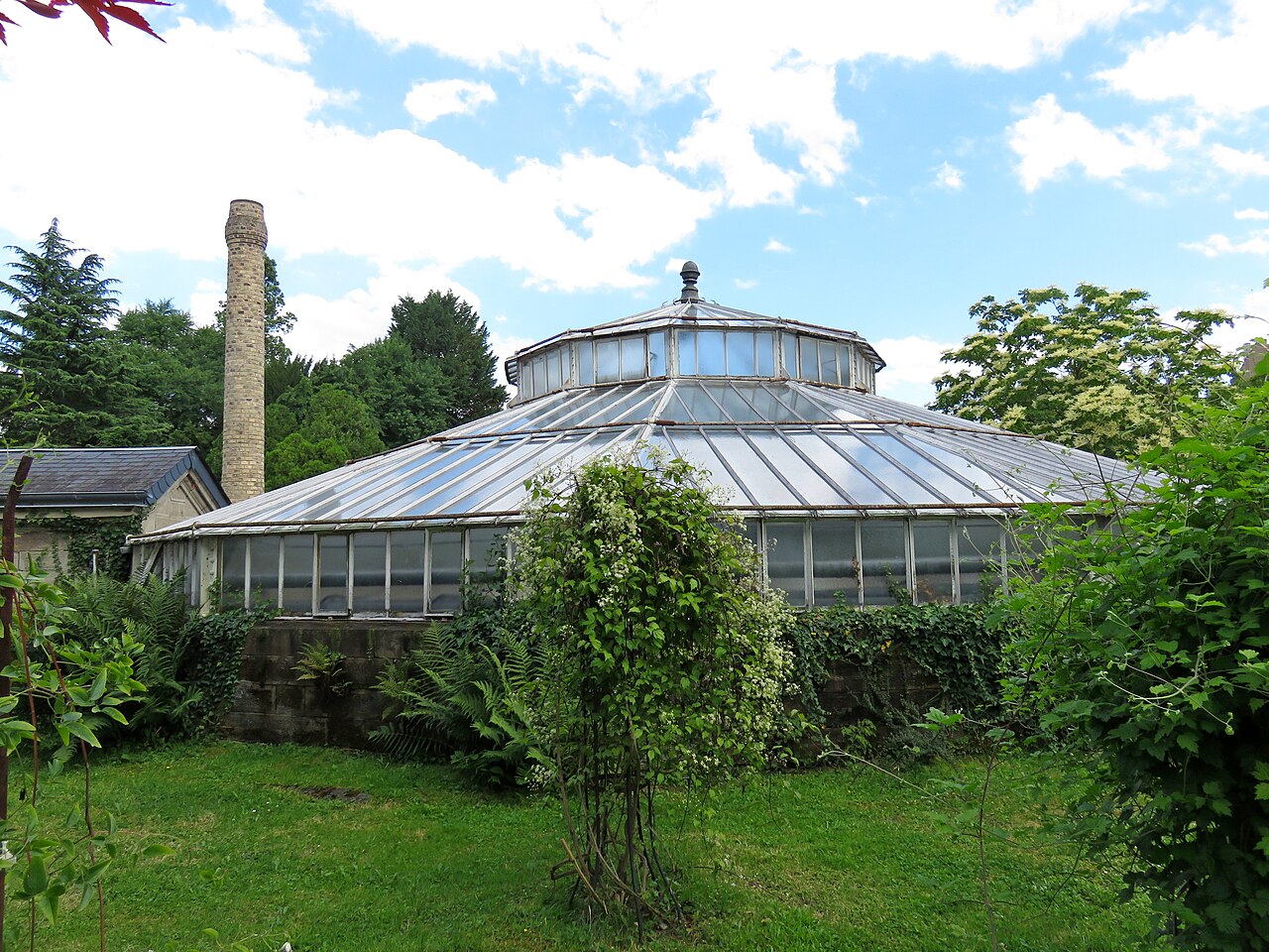 ストラスブール大学植物園のバリー温室(旧ヴィクトリアハウス), ストラスブール、グラン・テスト