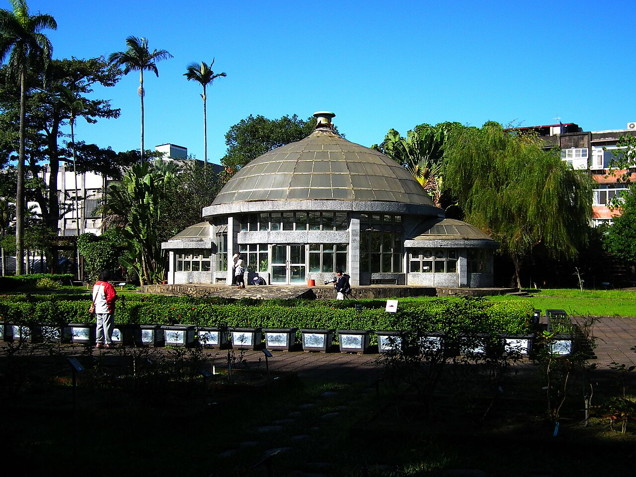 Serres du jardin botanique de Taipei (台北植物園溫室), Taipei (district de Zhongzheng)