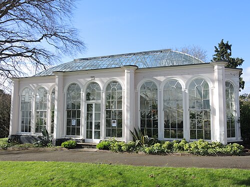 Die Orangerie von Bitton House (Orangerie von Teignmouth), Teignmouth (Devon), England